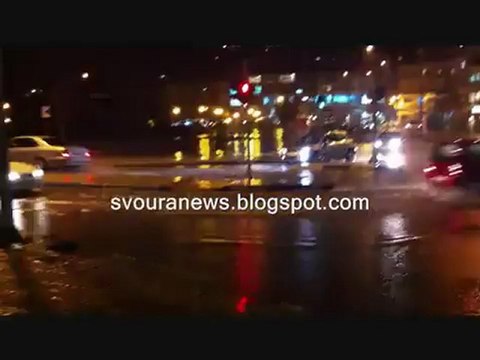 Χάος από τη καταιγίδα σε Κεντρική Μακεδονία