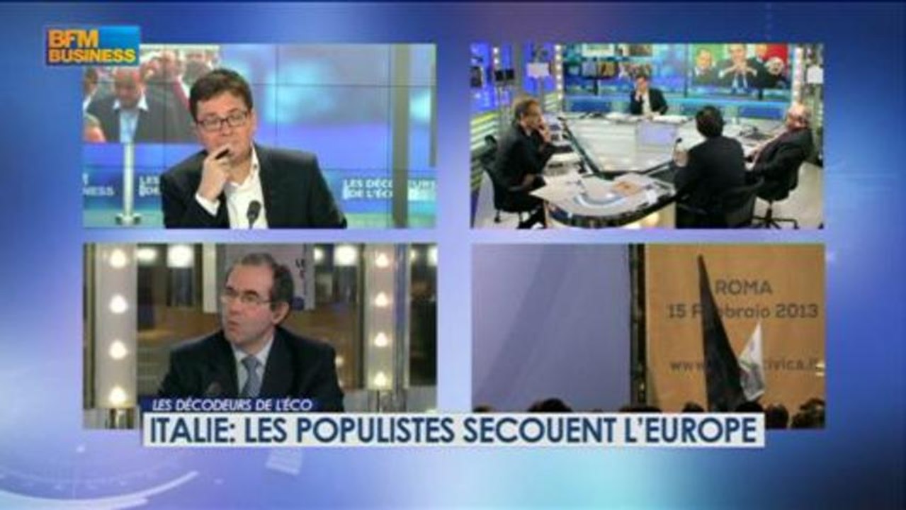 Italie : les populistes secouent l’Europe - 25 février - BFM : Les décodeurs de l'éco 5/5