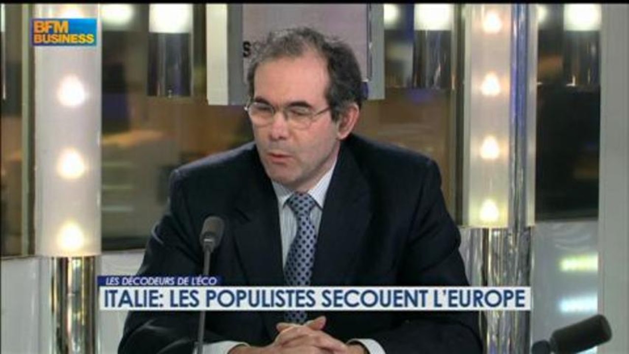 Italie : les populistes secouent l’Europe - 25 février - BFM : Les décodeurs de l'éco 3/5