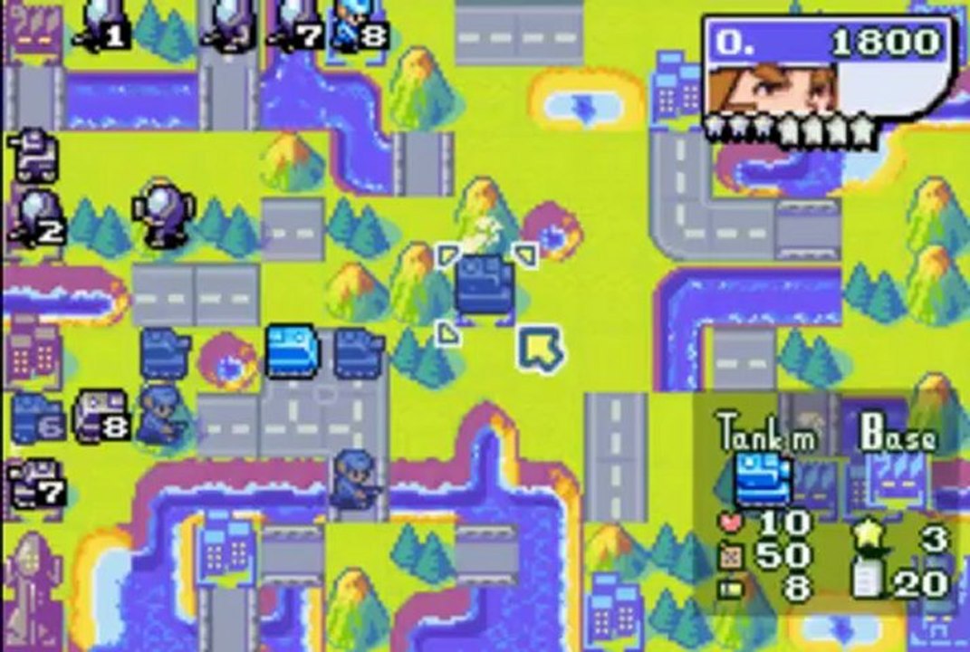 advance wars 2 11 - let it snow
