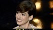 Actress Anne Hathaway accepts the Best Supporting Actress award for Les Miserables onstage Oscars 2013