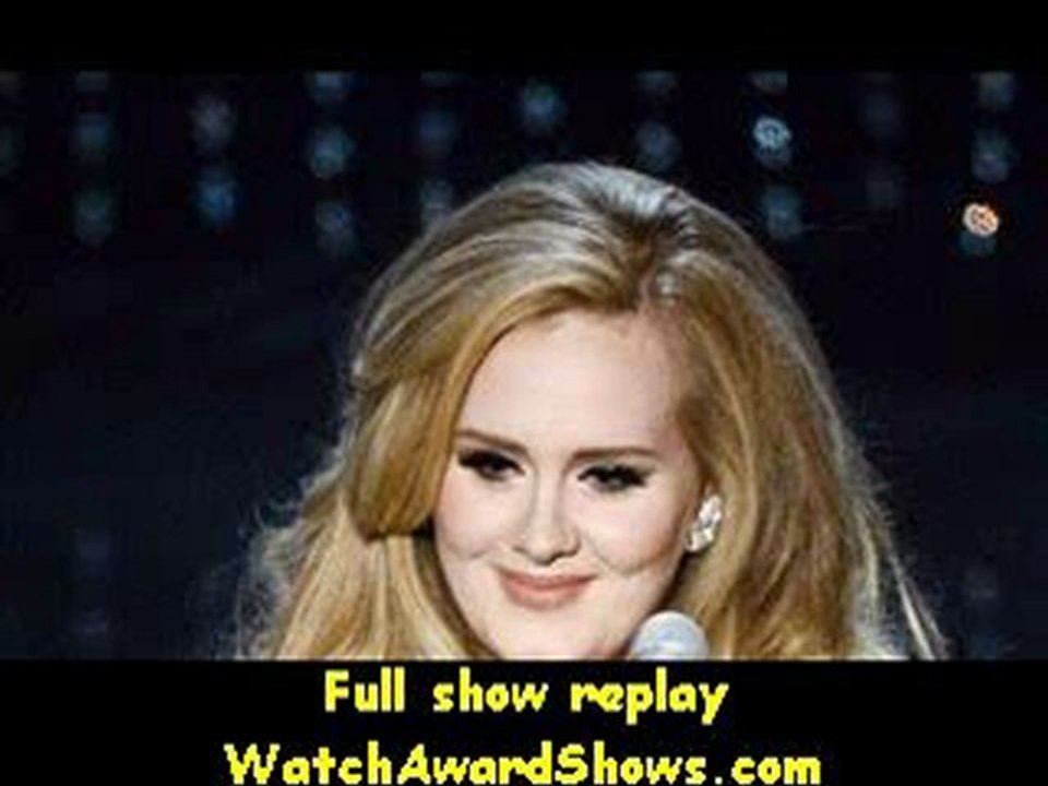 Singer Adele performs onstage Oscars 2013