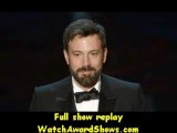 Actor director Ben Affleck presents onstage Oscars 2013