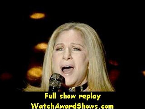 Singer actress Barbra Streisand performs onstage Oscars 2013