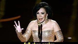 @Singer Shirley Bassey performs onstage Oscars 2013
