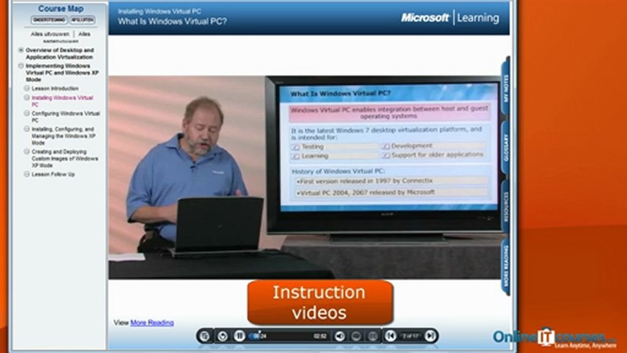 Training course: Windows Server 2008 R2, Desktop Virtualization (exam 70-669)