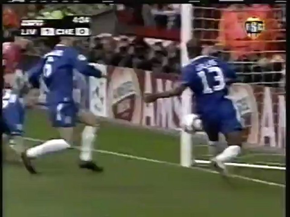 2005 (May 3) Liverpool (England) 1-Chelsea (England) 0 (Champions League)