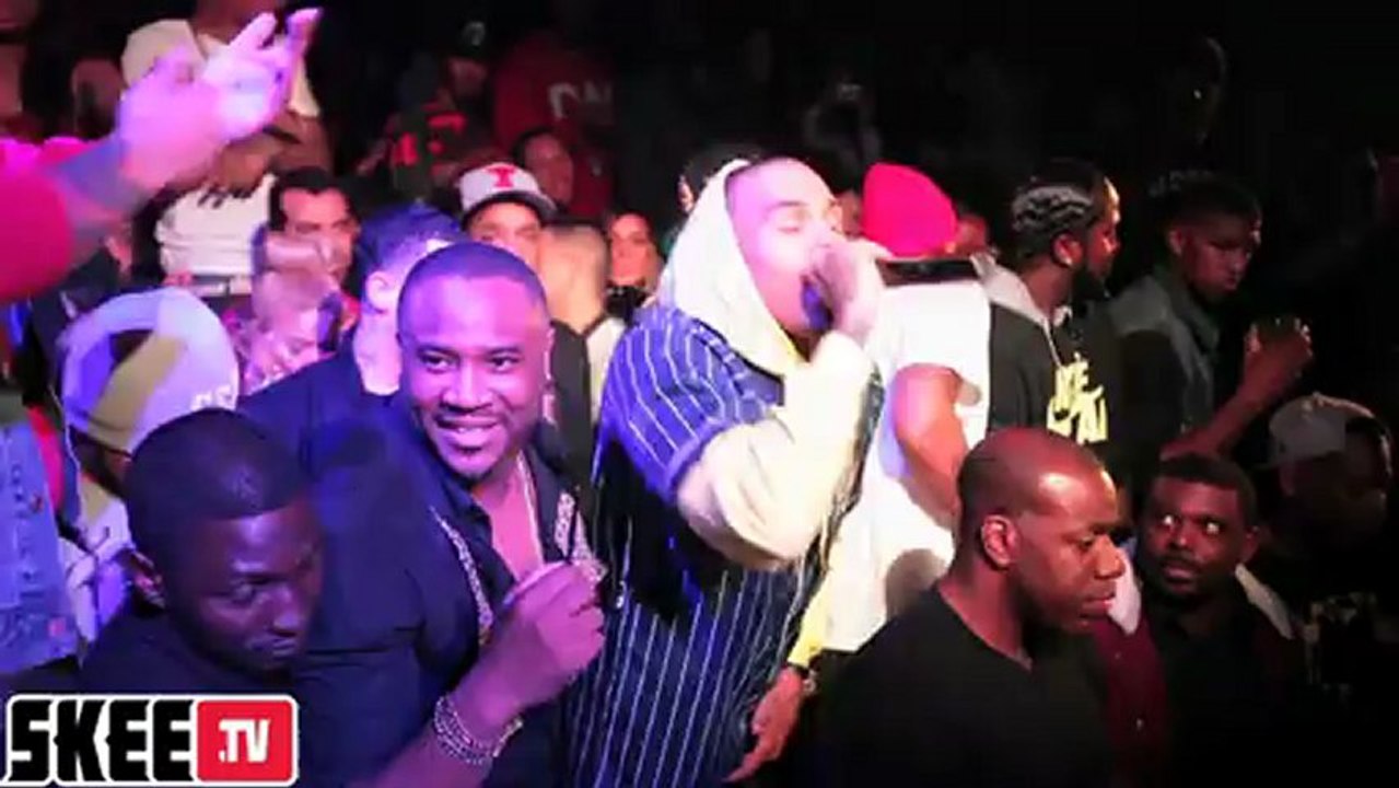 Chris Brown Debuts New Song w/ Rihanna at Diddy's Party