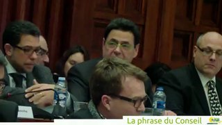 La phrase du conseil