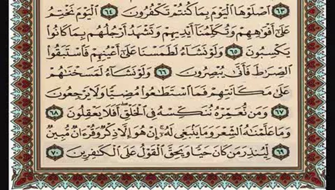 Surah Yaseen part 2