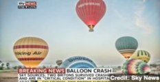 Egyptian Hot Air Balloon Crash Kills 19 Tourists