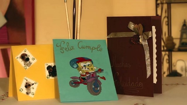 Manualidades. Tarjetas de felicitación
