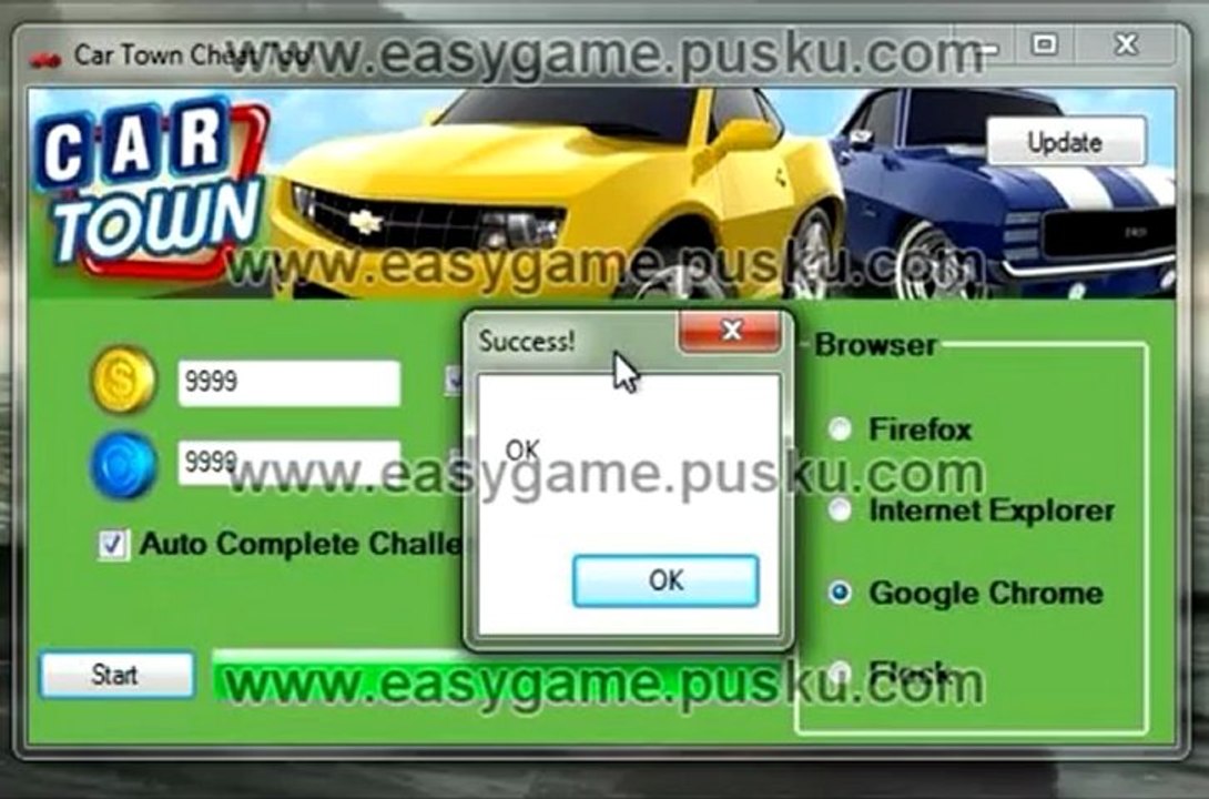Car Town Cheat Tool