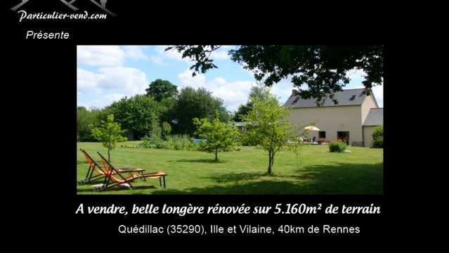 A vendre sans agence, belle longère rénovée