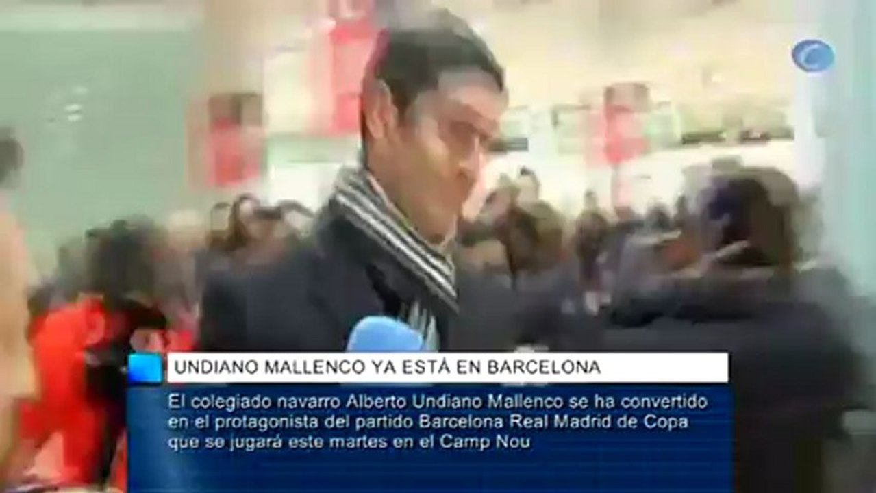 Copa del Rey: Undiano Mallenco ya está en Barcelona