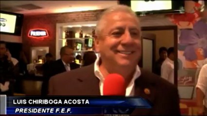 Chiriboga: la selección española jugará con todos los titulares ante Ecuador