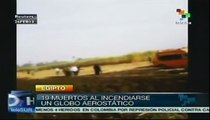 Egipto: 19 muertos en accidente de globo aerostático