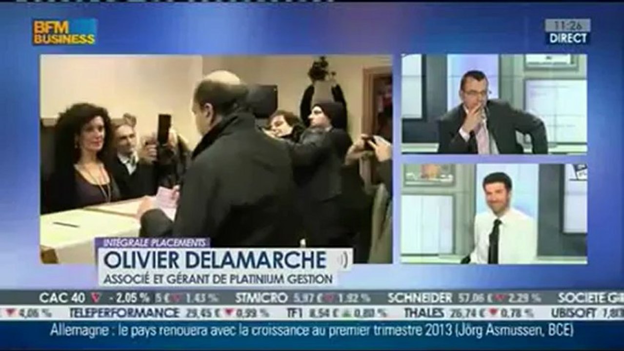 Olivier Delamarche : 26 Fevrier 2013 - BFM Business