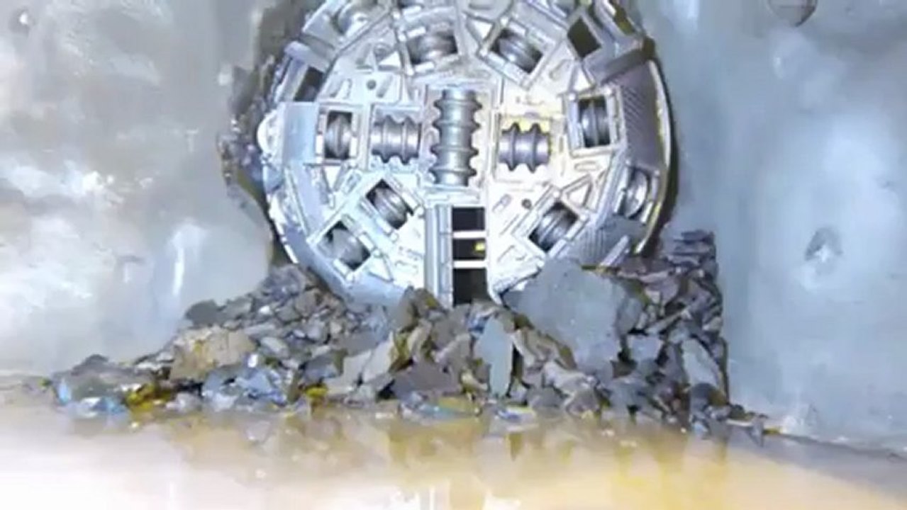 Percement du Tunnelier à Salazie - Ile de la Réunion - 23 mai 2011