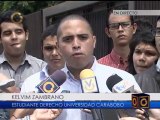 Estudiantes exigen de manera 