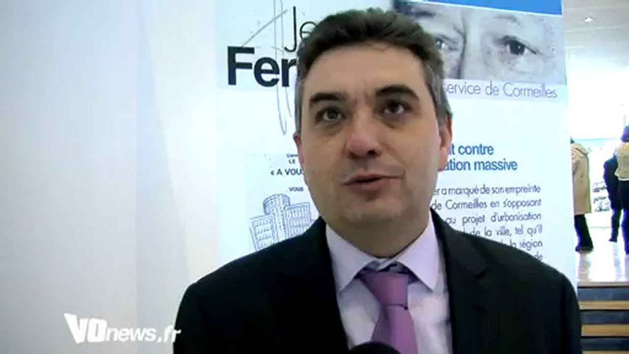 ITW Yannick Boedec - Première pierre à Cormeilles-en-Parisis