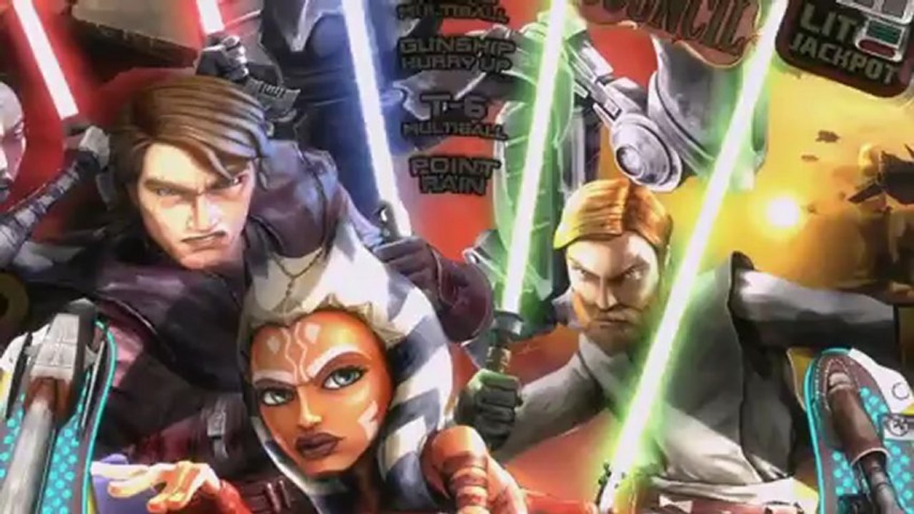 Star Wars Pinball - Table Clone Wars
