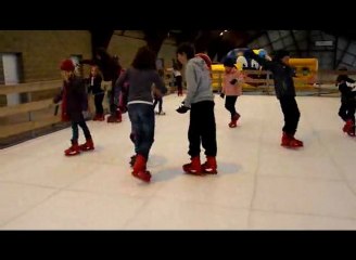 Une patinoire à Saint-Hilaire pendant les vacances