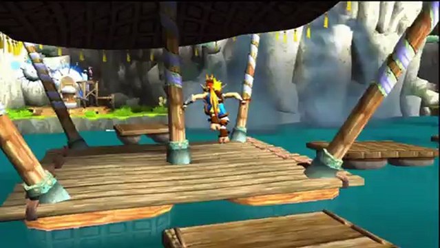 Jak and Daxter : The Precursor Legacy - Village de Pierre