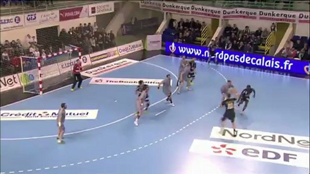 Le gardien Yann Genty réalise un magnifique double arrêt lors de la 16e journée de D1