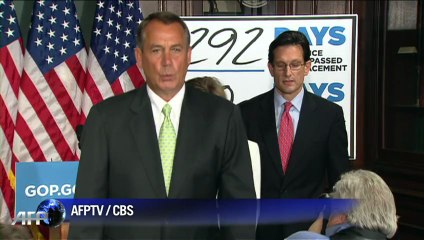 Boehner tells Senate to 'get off their ass' to avoid budget cuts