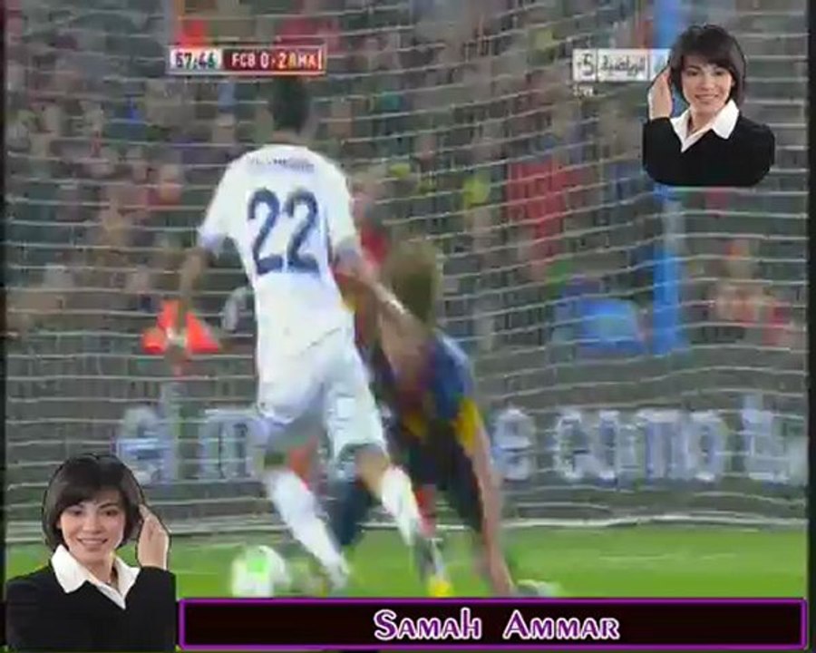 هدف التانى ريال مدريد 2 - 0 برشلونه لرونالدو  رؤوف خليف