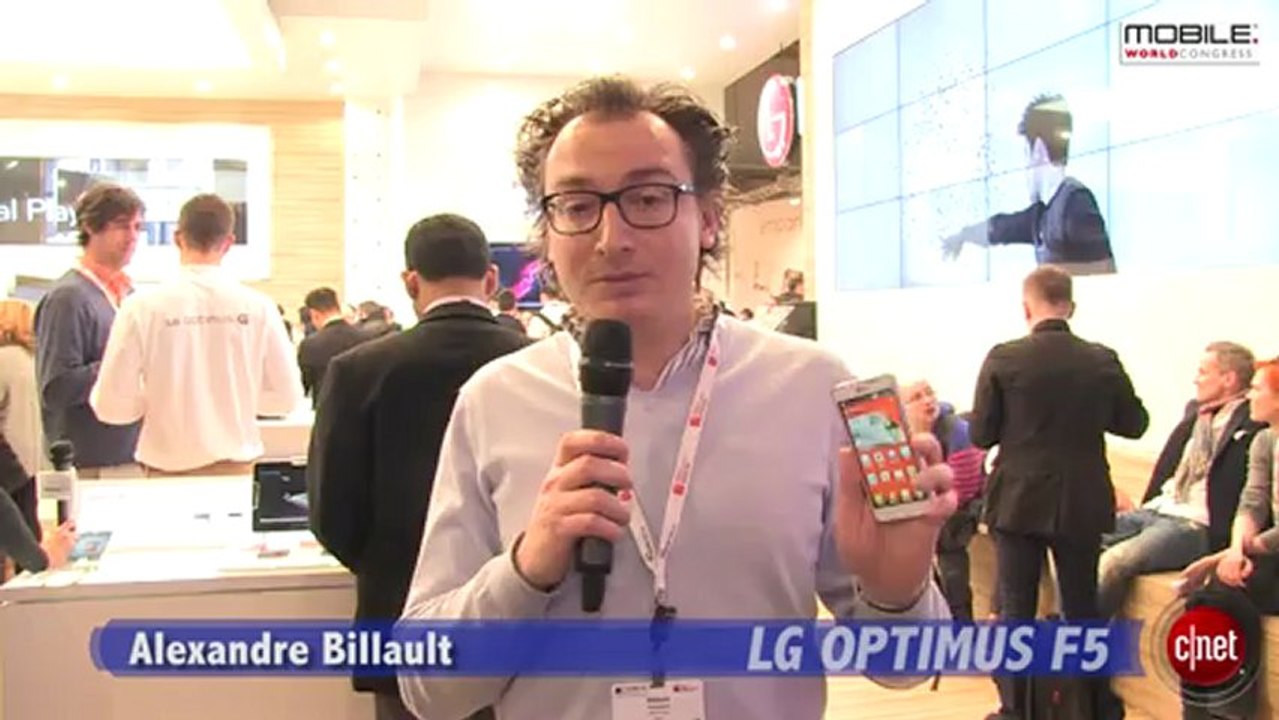 MWC 2013 : LG Optimus F5