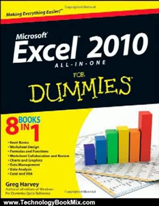 Technology Book Review: Excel 2010 All-in-One For Dummies by Greg Harvey