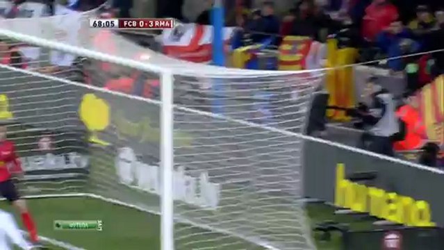 Copa Del Rey Semi Final : FC Barcelona vs Real Madrid 1-3 Russian Commentary