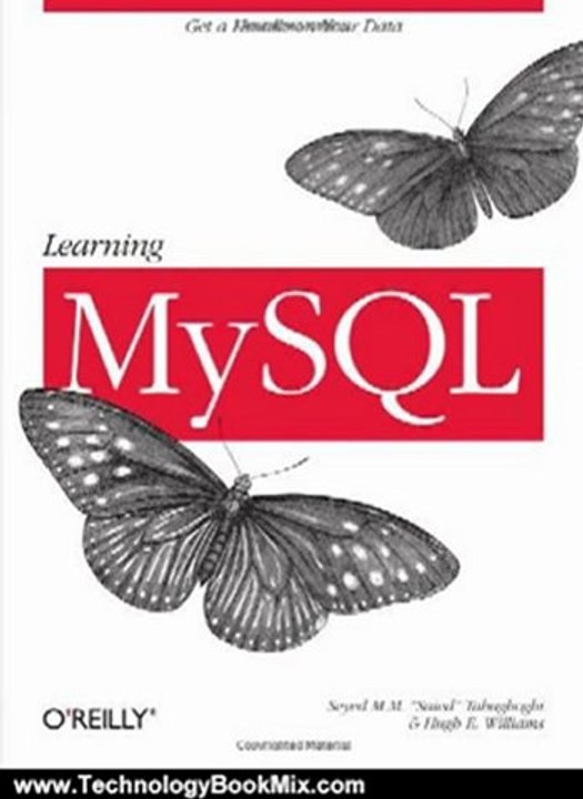 Technology Book Review: Learning MySQL by Seyed M.M. (Saied) Tahaghoghi, Hugh Williams