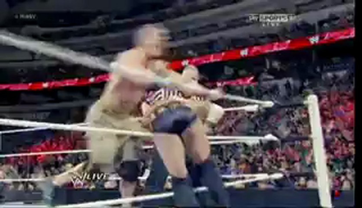 CM Punk vs. John Cena - RAW 02.25.13