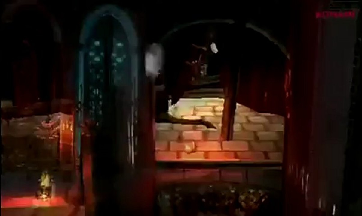 Castlevania : Lords Of Shadow - Mirror Of Fate - Gameplay de grimpettes dans le chateau