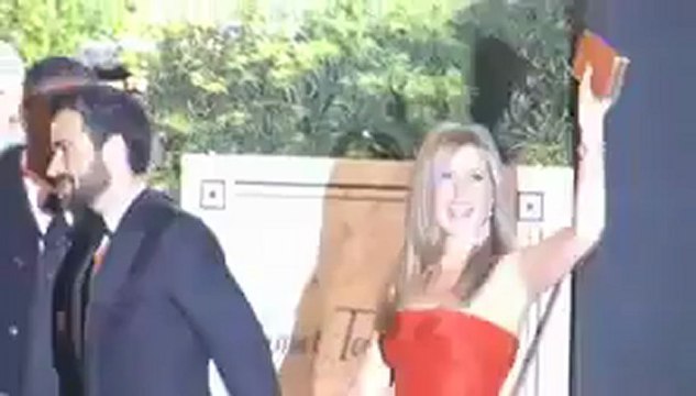 Lawrence Stuns at Post-Oscars Party