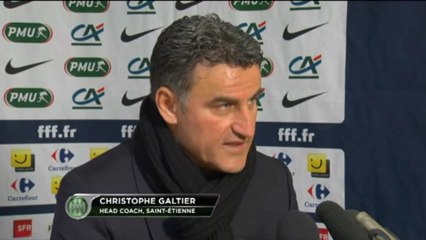 CdF, 8e de finale - Galtier : "Une aventure de plus en plus interessante"