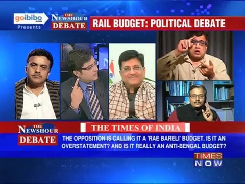 The Newshour Debate: A political debate over Rail Budget 2013 (Part 1 of 3)