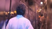 Al menos 18 muertos en un incendio en Calcuta