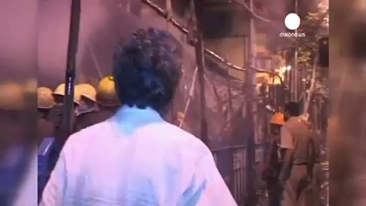 Inde: incendie meurtrier à Calcutta