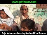Raja Muhammad Akhlaq Shaheed Pind Beniso Kallar Syedan