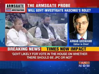 UPA Govt to offer JPC into Armsgate.