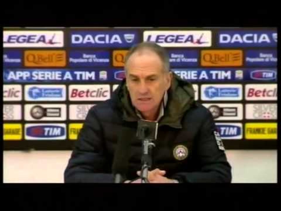 Udine - Guidolin sulla partita Udinese-Napoli (26.02.13)