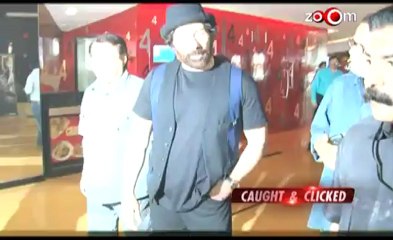 Sunny Deol and Kangna at the first look launch of 'I Love NY'