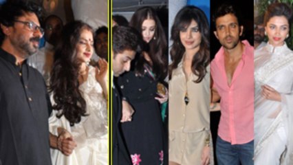 Aishwarya, Hrithik, Priyanka @ Sanjay Leela Bhansali's 50th BIRTHDAY BASH