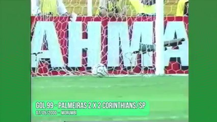Alex de Souza - 99º golü - Palmeiras 2 x 2 Corinthians