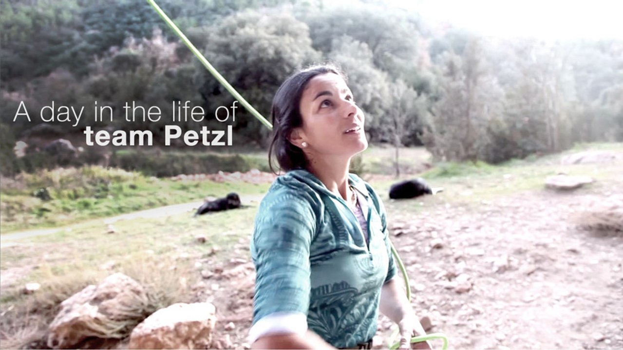 A day in the life of Team Petzl in Spain