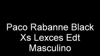 Paco Rabanne Black Xs Edt Masculino 100ml (3.4oz)